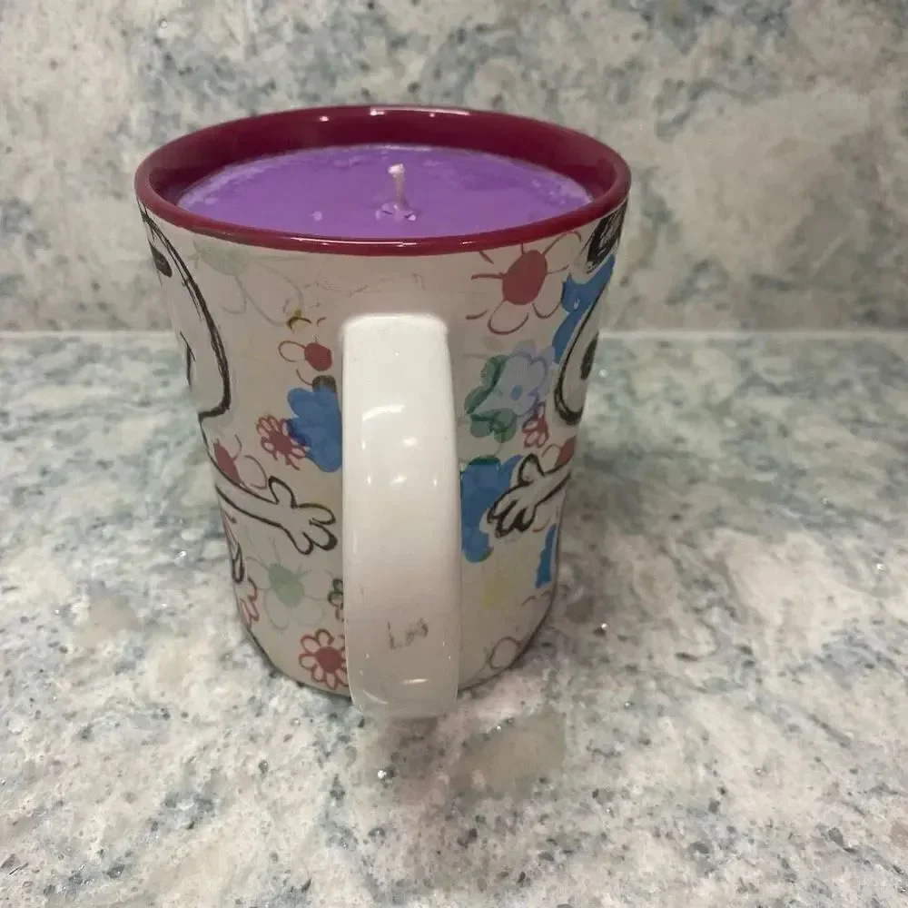 Snoopy Strawberry Acai Candle